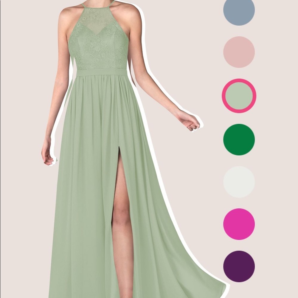 Beautiful Azazie Wedding Bridesmaid Photoshoot Dress